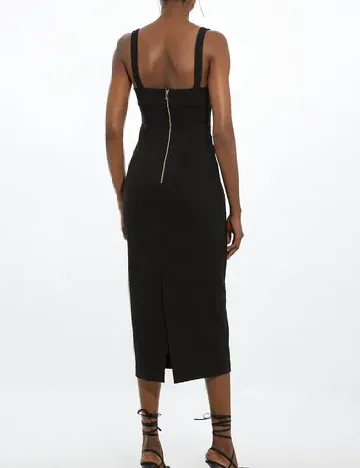 Rochie medie Karen Millen, negru Negru
