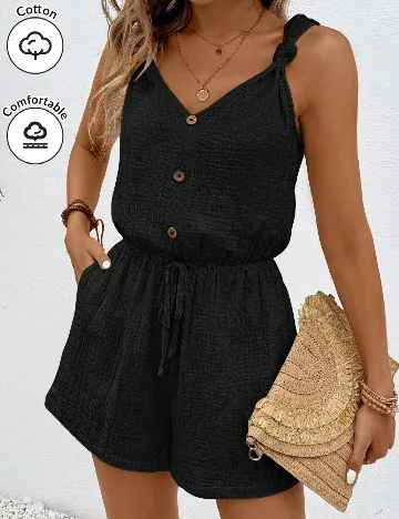 Salopeta SHEIN, negru Negru