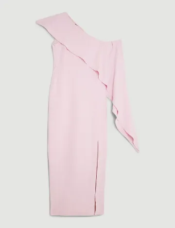 Rochie lunga Karen Millen, roz Roz
