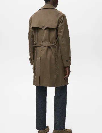 Trench Mango, kaki Verde
