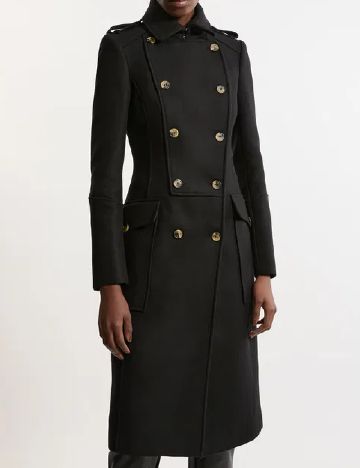 Palton Karen Millen, negru