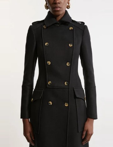 Palton Karen Millen, negru