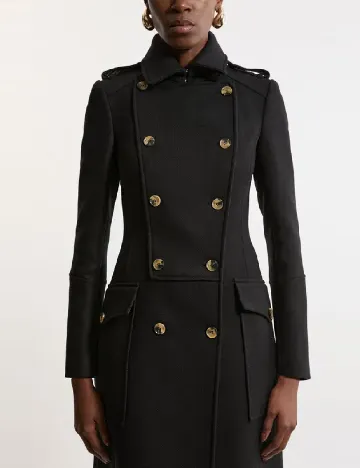 Palton Karen Millen, negru Negru