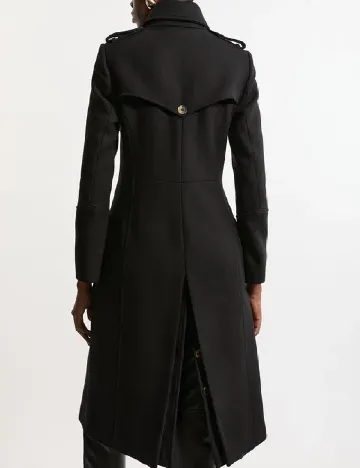 Palton Karen Millen, negru Negru
