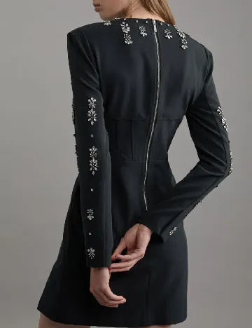 Rochie scurta Karen Millen, negru Negru