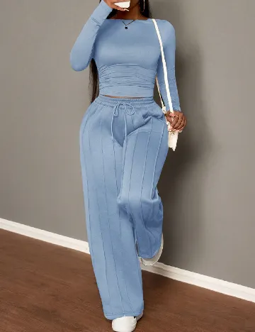 Compleu SHEIN, bleu Albastru