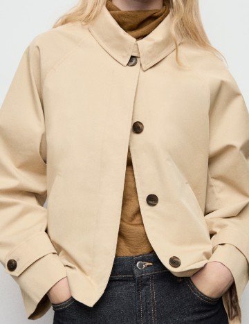 Trench Mango, crem