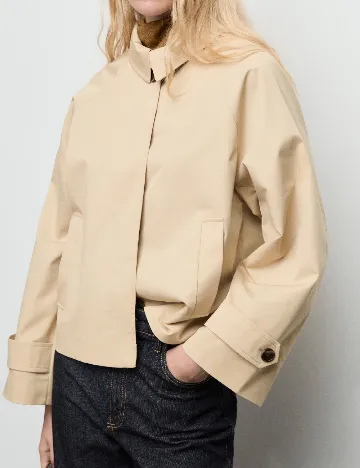 Trench Mango, crem Crem