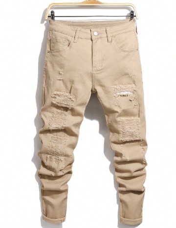 Blugi SHEIN, crem