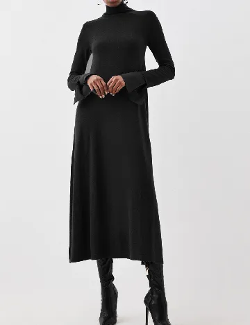 Rochie medie Karen Millen, negru Negru