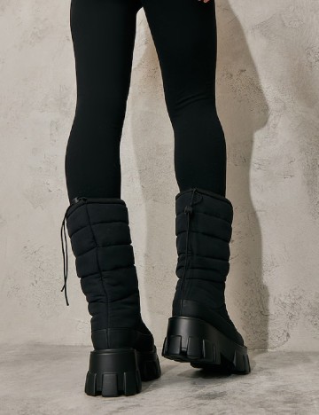 Ghete PrettyLittleThing, negru