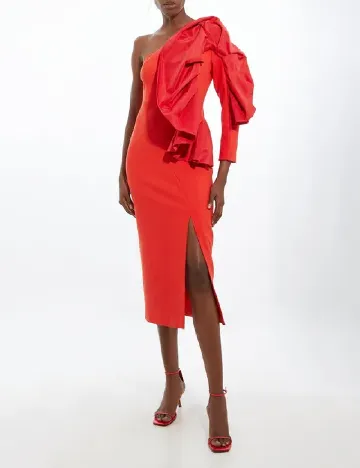 Rochie medie Karen Millen, rosu Rosu
