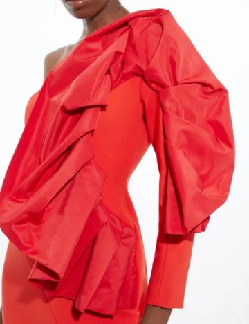Rochie medie Karen Millen, rosu