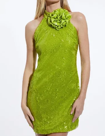 Rochie scurta Karen Millen, verde Verde