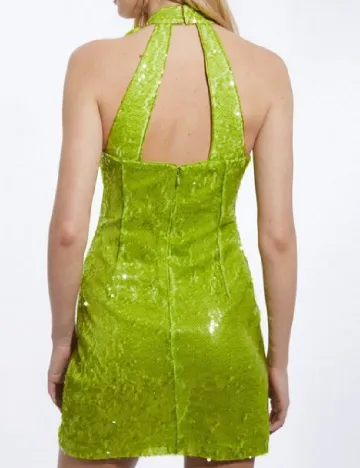Rochie scurta Karen Millen, verde Verde