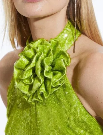 Rochie scurta Karen Millen, verde Verde