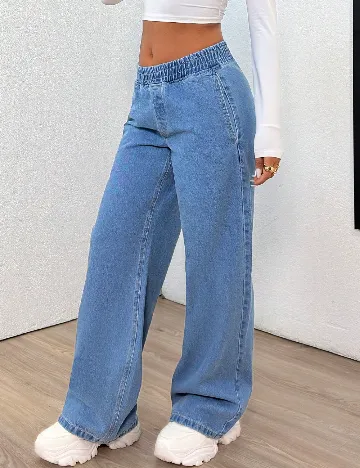 Blugi SHEIN, albastru Albastru