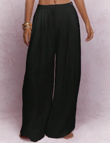 Pantaloni Missguided, negru Negru