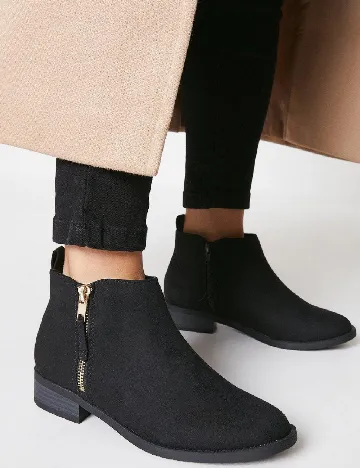 Botine Dorothy Perkins, negru Negru