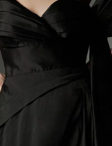 Rochie lunga Karen Millen, negru Negru
