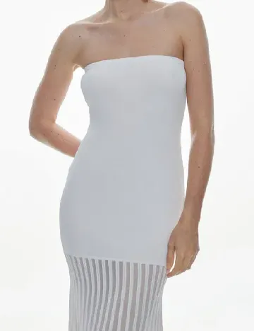 Rochie lunga Karen Millen, alb Alb