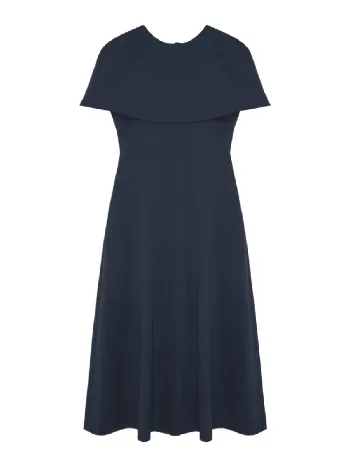 Rochie medie Karen Millen, albastru Albastru
