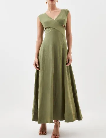 Rochie medie Karen Millen, verde Verde