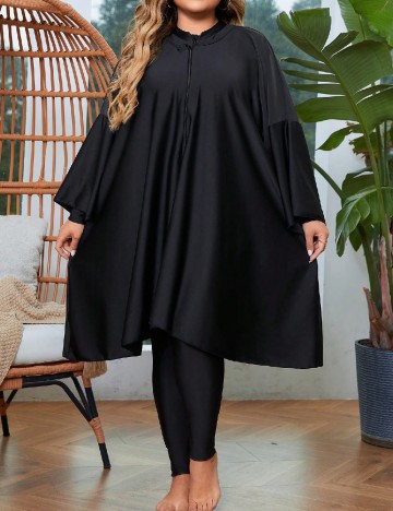 Costum de baie SHEIN, negru