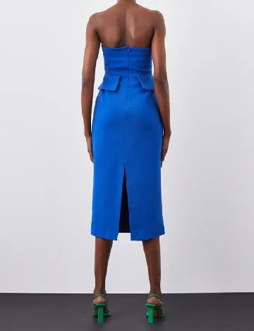 Rochie medie Karen Millen, albastru Albastru