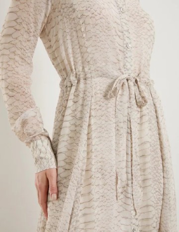 Rochie medie Karen Millen, bej