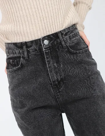 Blugi SHEIN, negru Negru