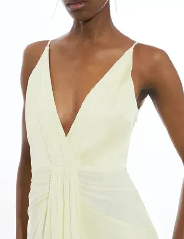 Rochie lunga Karen Millen, galben Galben