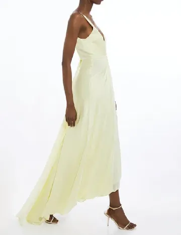 Rochie lunga Karen Millen, galben Galben