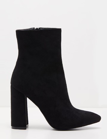 Botine PrettyLittleThing, negru