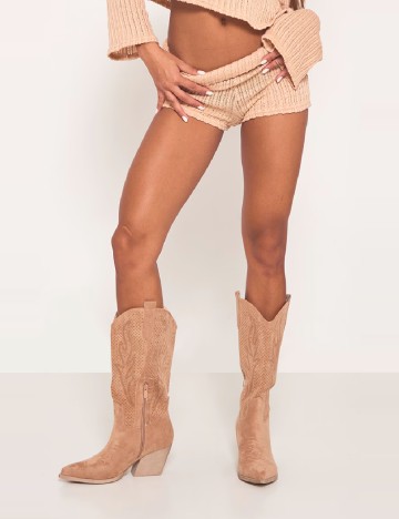 Ciocate PrettyLittleThing, maro deschis