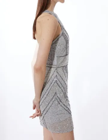 Rochie scurta Karen Millen, gri Gri