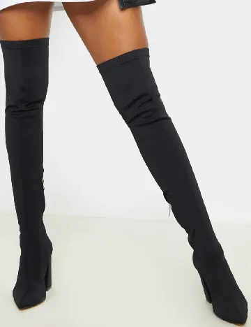 Cizme PrettyLittleThing, negru Negru