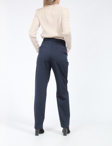 Pantaloni Mango, bleumarin