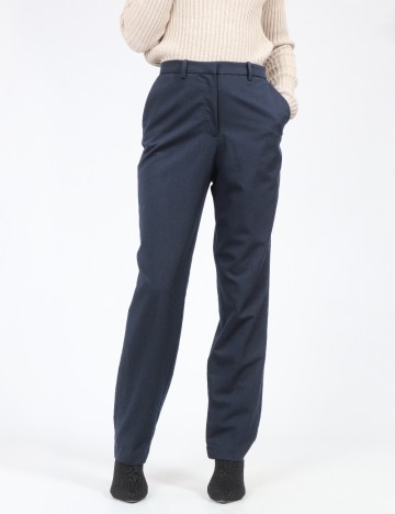 Pantaloni Mango, bleumarin