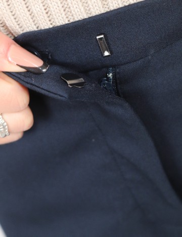 Pantaloni Mango, bleumarin