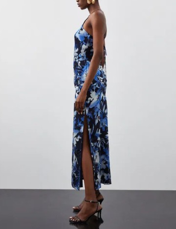 Rochie lunga Karen Millen, albastru