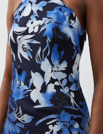 Rochie lunga Karen Millen, albastru Albastru