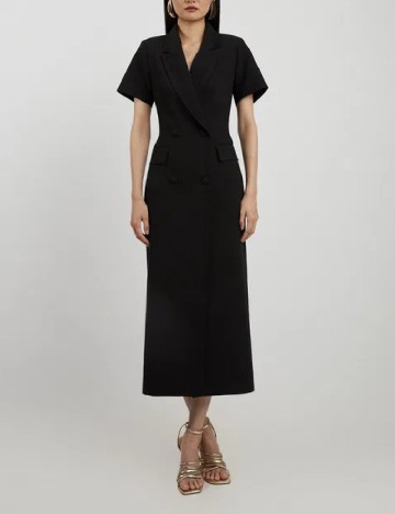 Rochie medie Karen Millen, negru