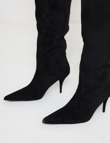 Cizme PrettyLittleThing, negru