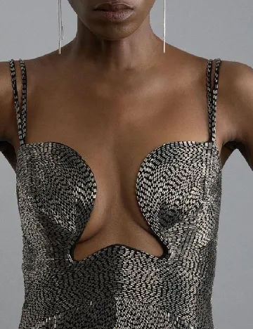 Rochie lunga Karen Millen, gri Gri