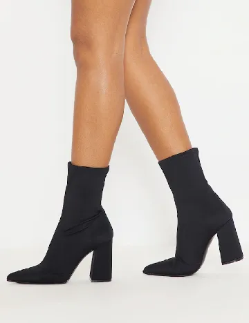 Botine PrettyLittleThing, negru Negru