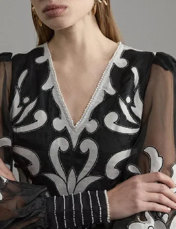 Rochie scurta Karen Millen, negru Negru