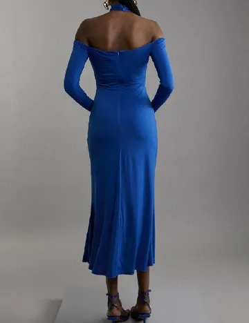 Rochie medie Karen Millen, albastru Albastru