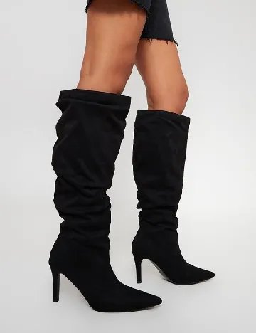 Cizme PrettyLittleThing, negru Negru