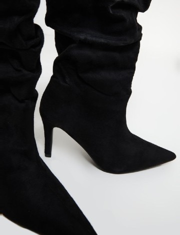 Cizme PrettyLittleThing, negru